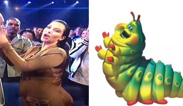 Los memes de la asistencia de Kim  Kardashian a los premios MTV