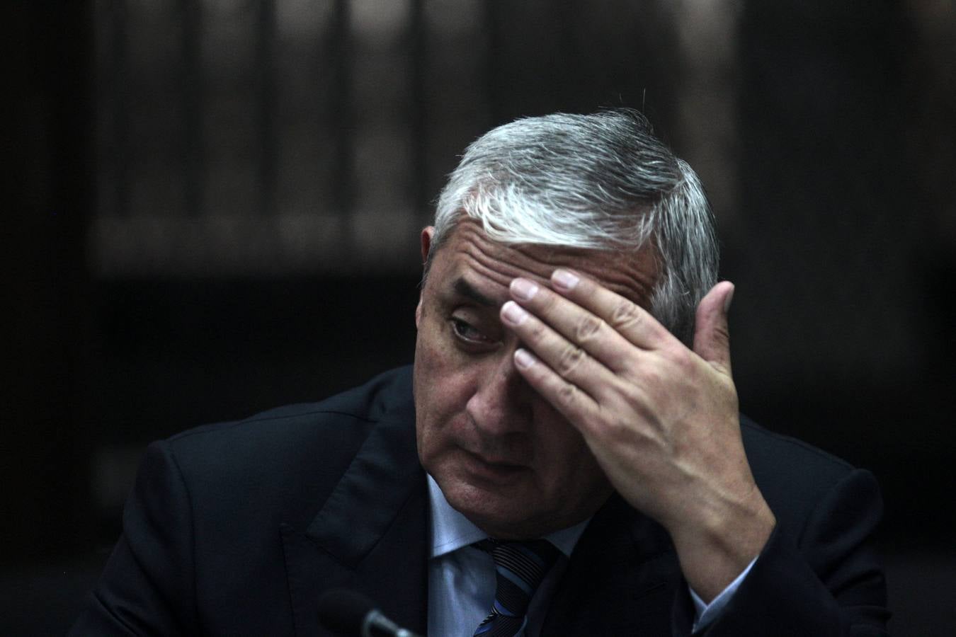 El expresidente guatemalteco Otto Pérez, encarcelado