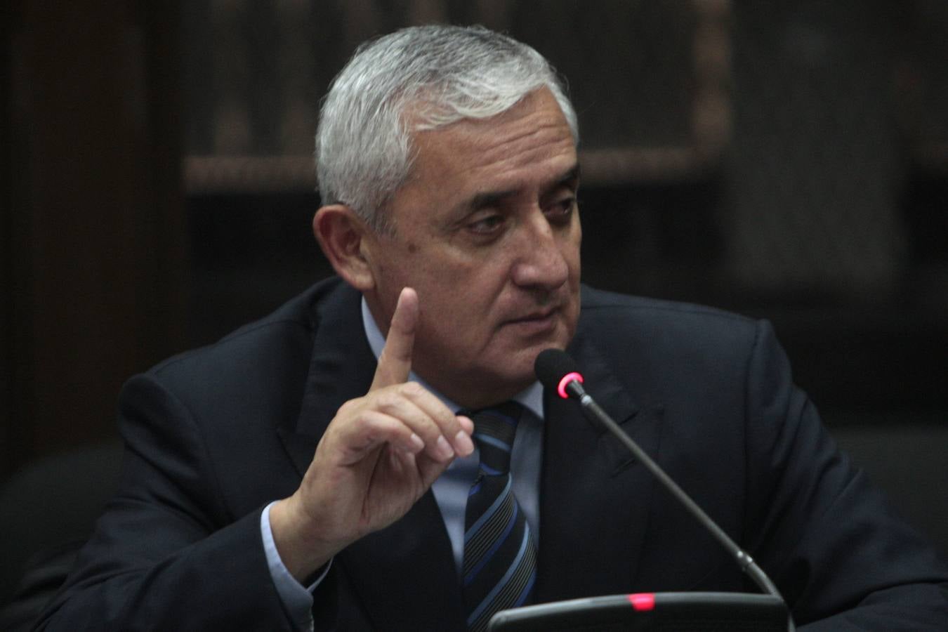 El expresidente guatemalteco Otto Pérez, encarcelado