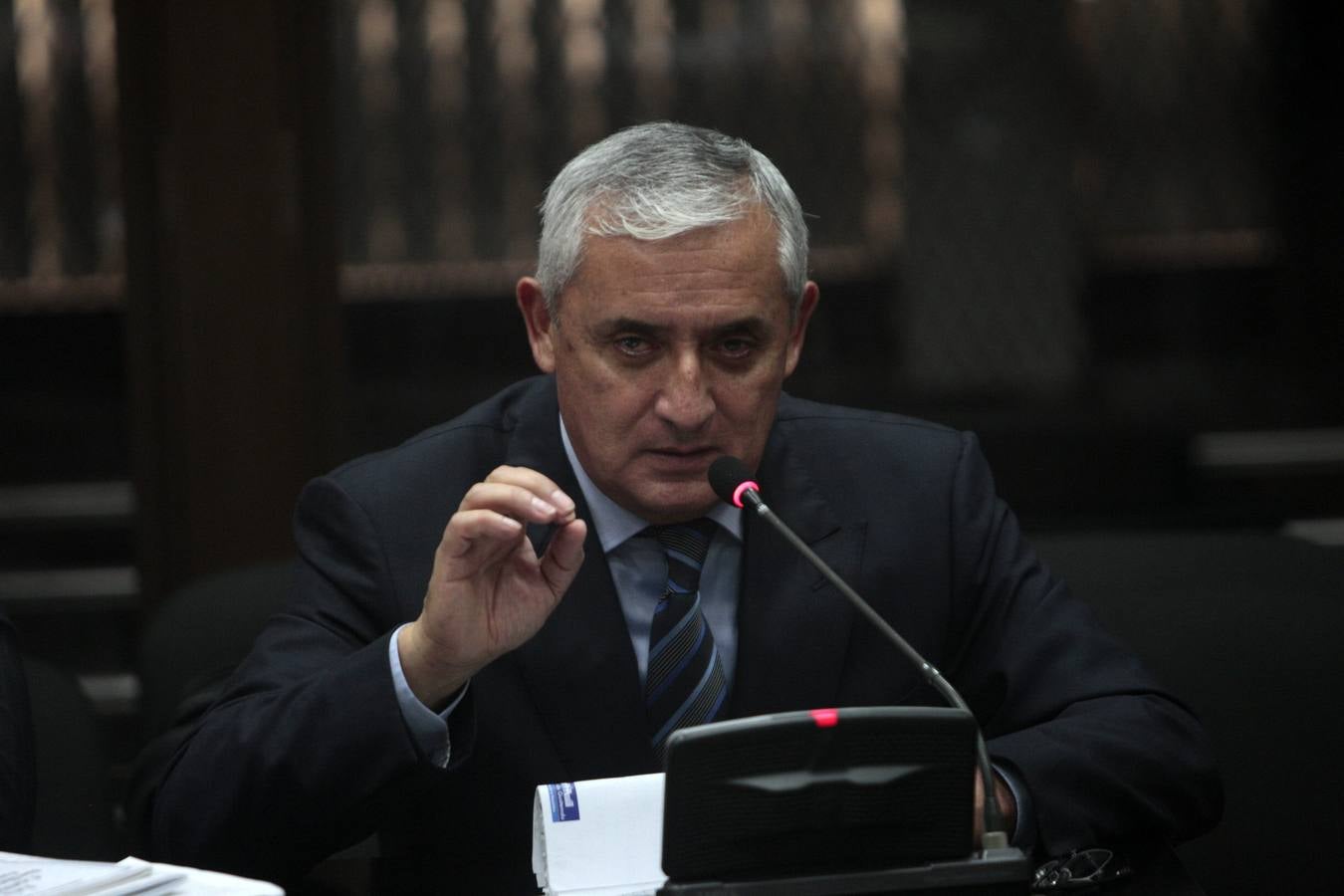 El expresidente guatemalteco Otto Pérez, encarcelado