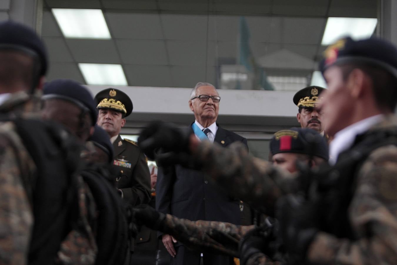 El expresidente guatemalteco Otto Pérez, encarcelado