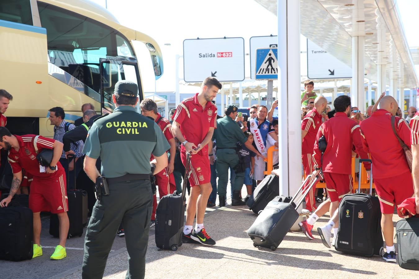 &#039;La Roja&#039; se despide de Asturias