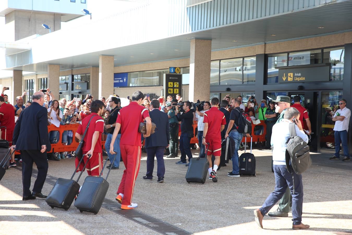 &#039;La Roja&#039; se despide de Asturias