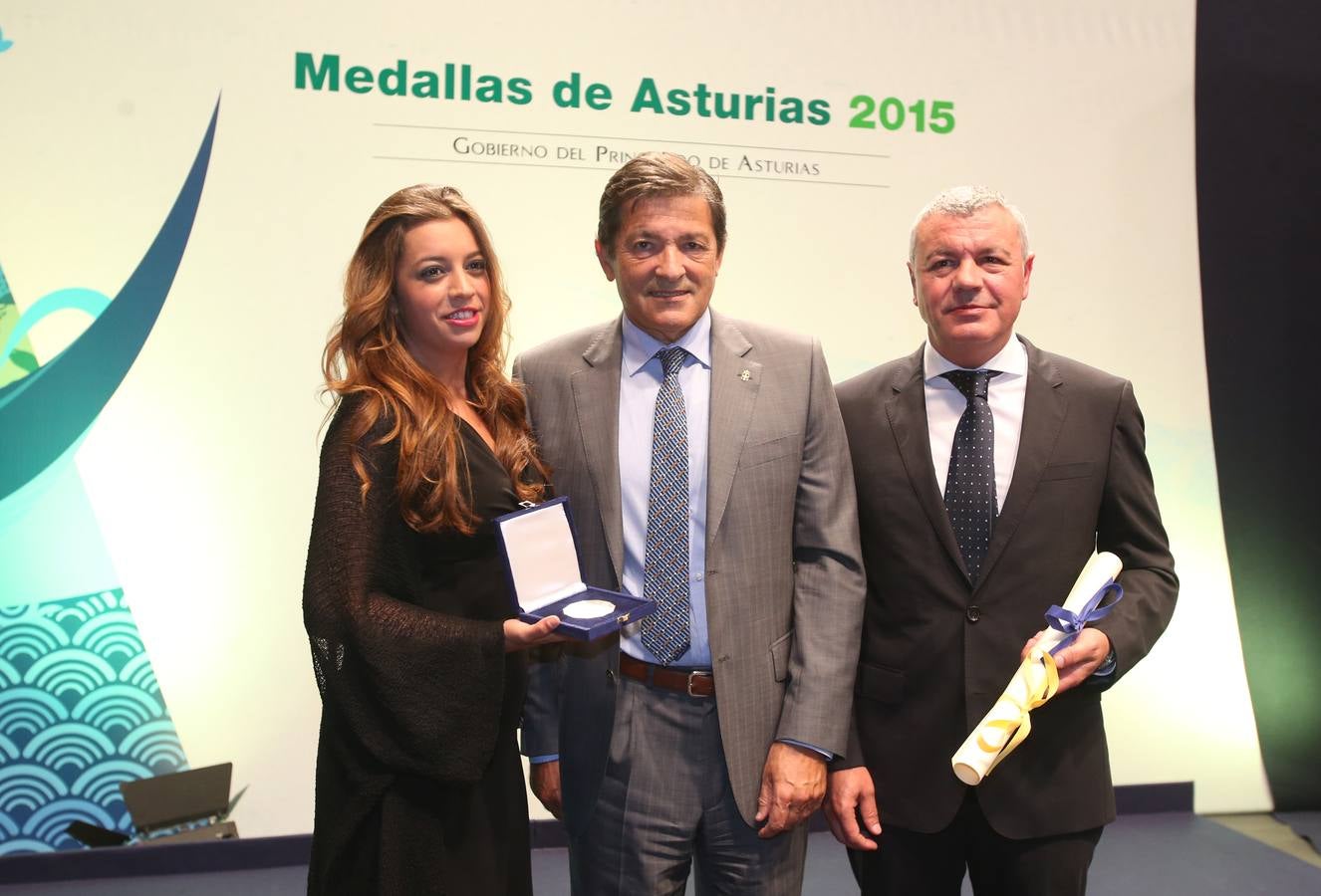 Entrega de las Medallas de Asturias 2015