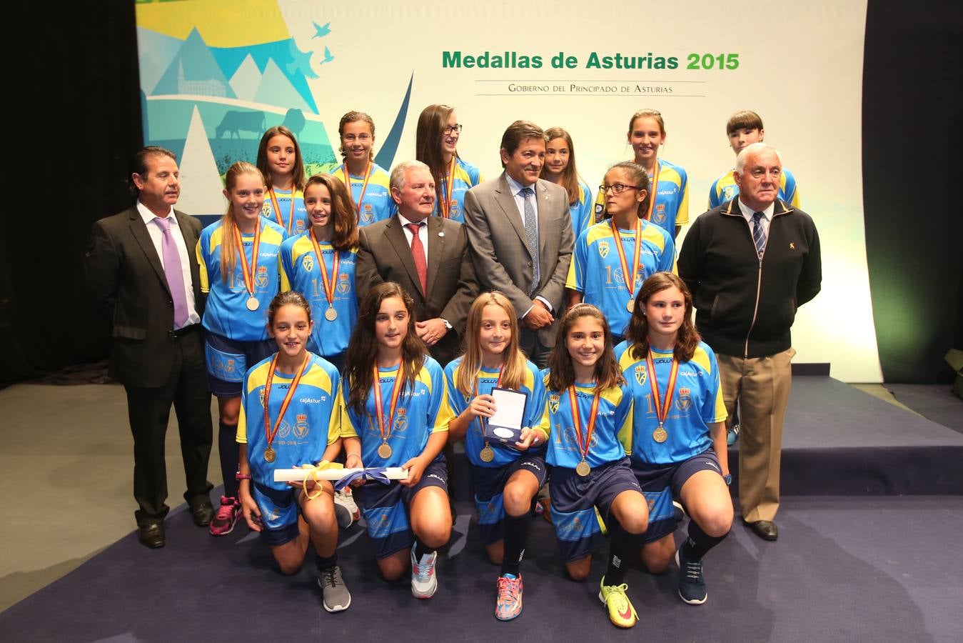 Entrega de las Medallas de Asturias 2015