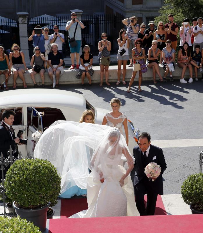 Boda del hijo mayor de Vicente del Bosque