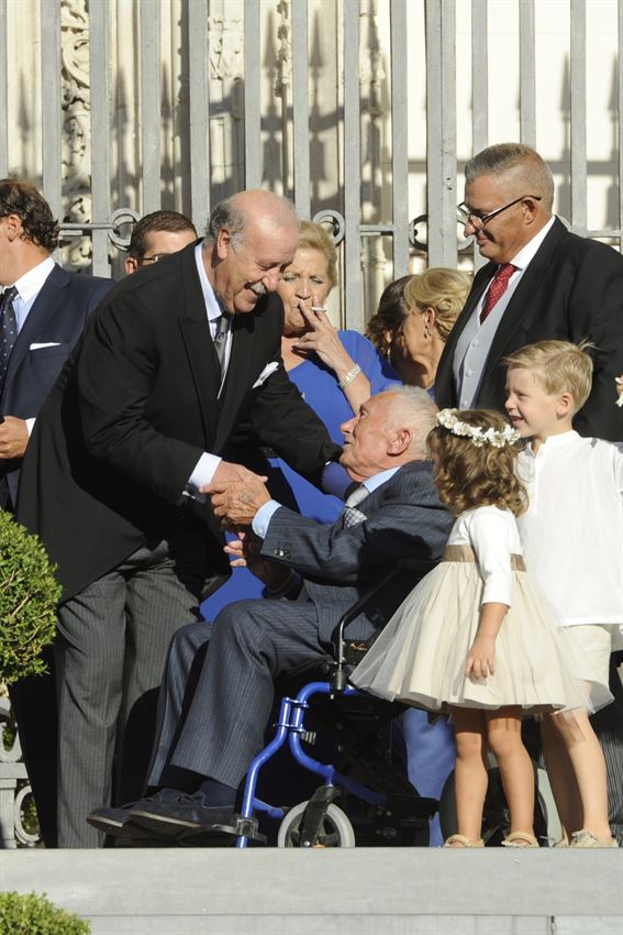 Boda del hijo mayor de Vicente del Bosque