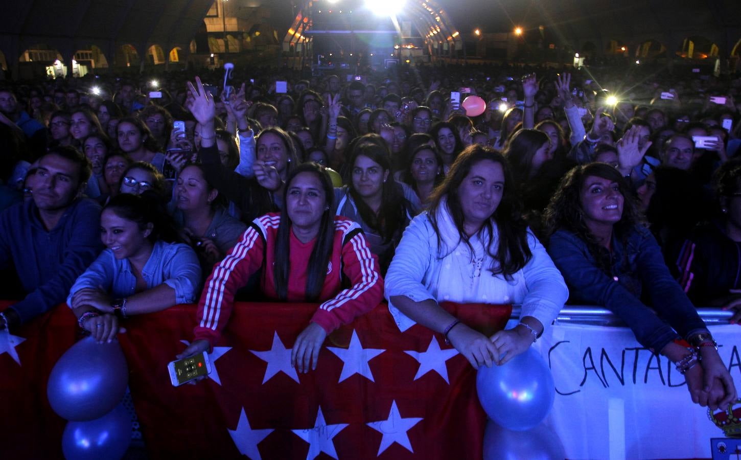 Concierto de Pablo Alborán en las fiestas de San Mateo de Oviedo