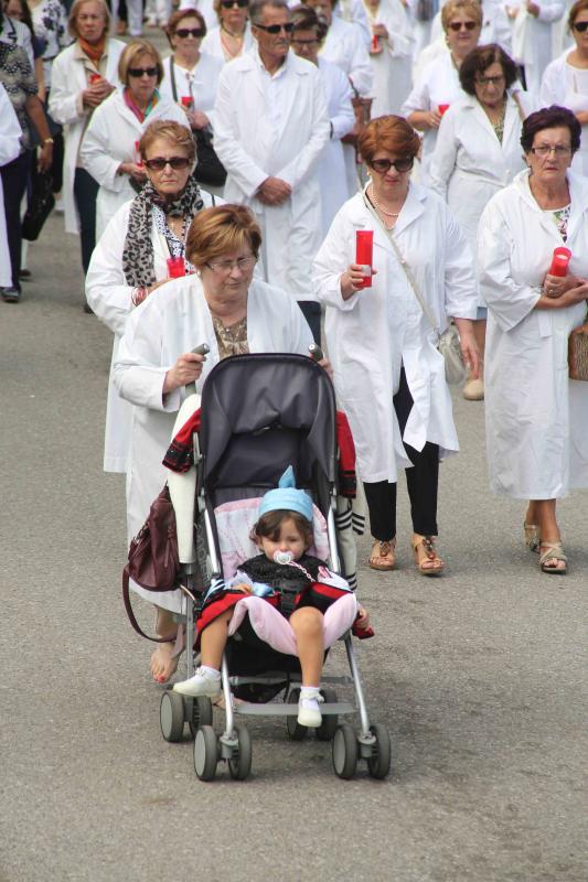 Procesión del Cristo en Nueva de Llanes