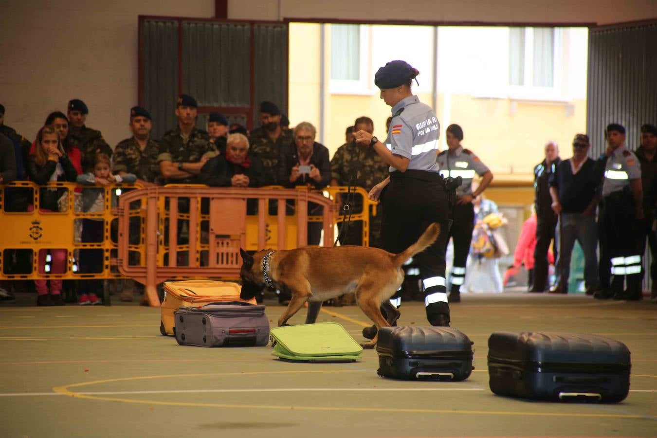 La Guardia Real Española, de maniobras en Asturias