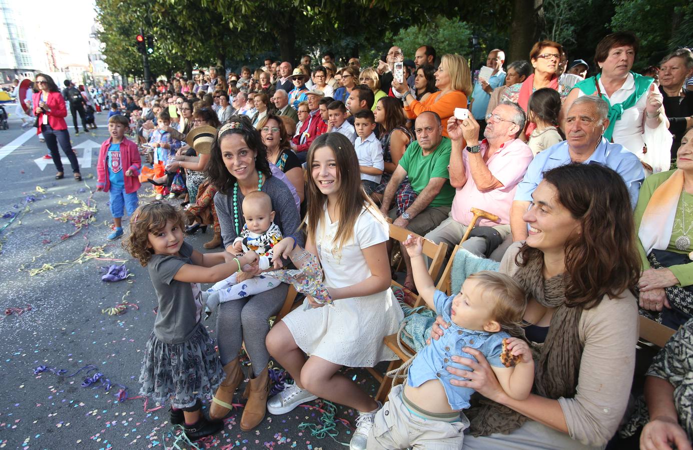 Desfile del Día de América en Aturias