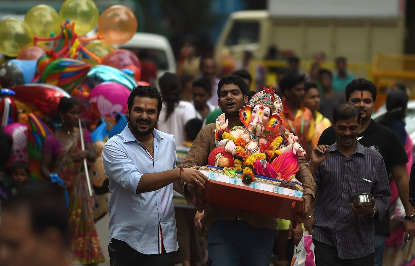 Festival en honor a Ganesha