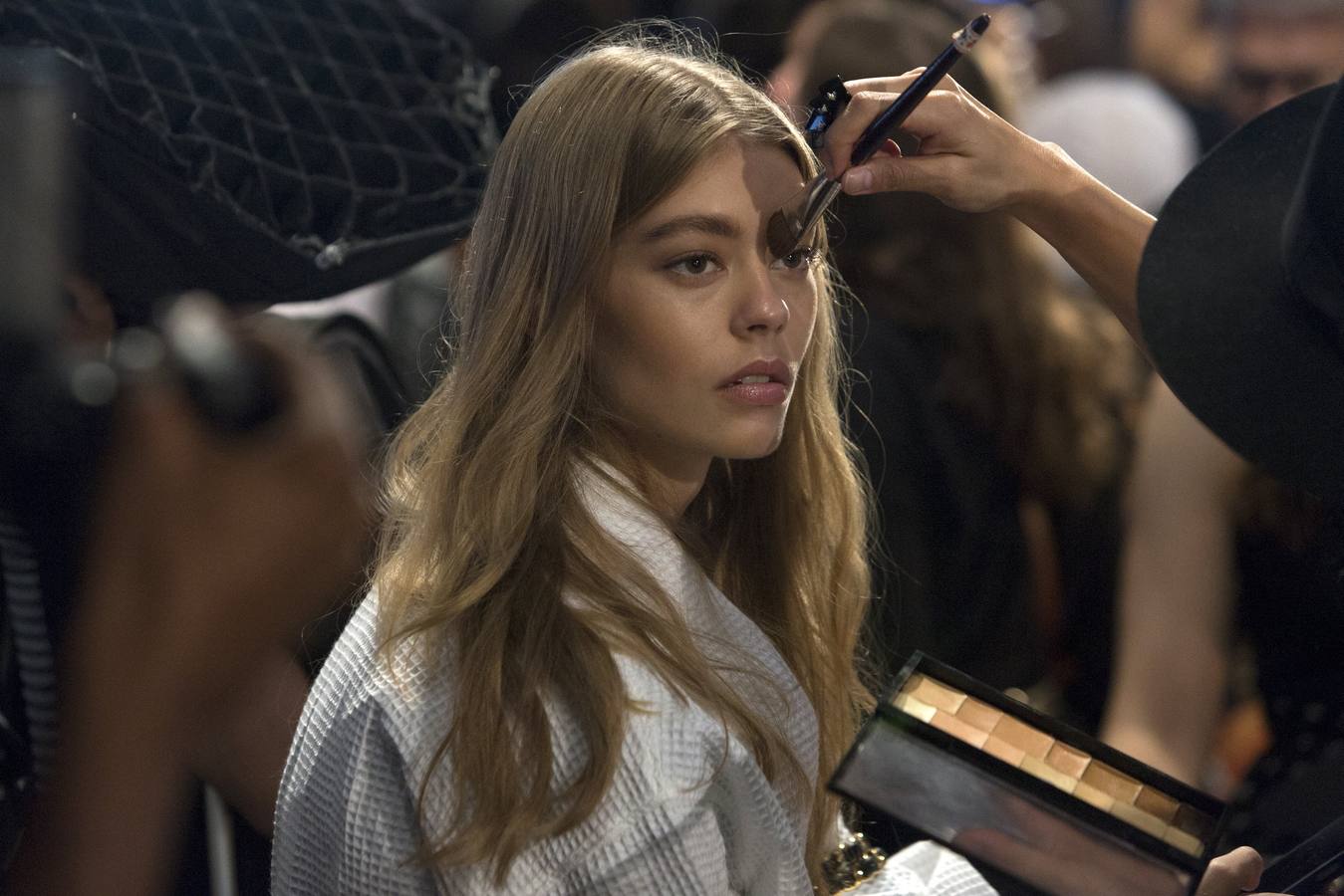 El backstage de las grandes pasarelas