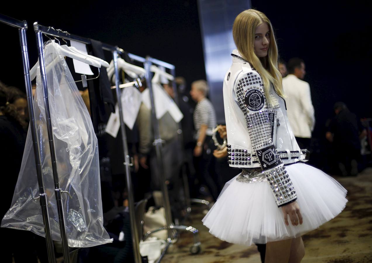 El backstage de las grandes pasarelas