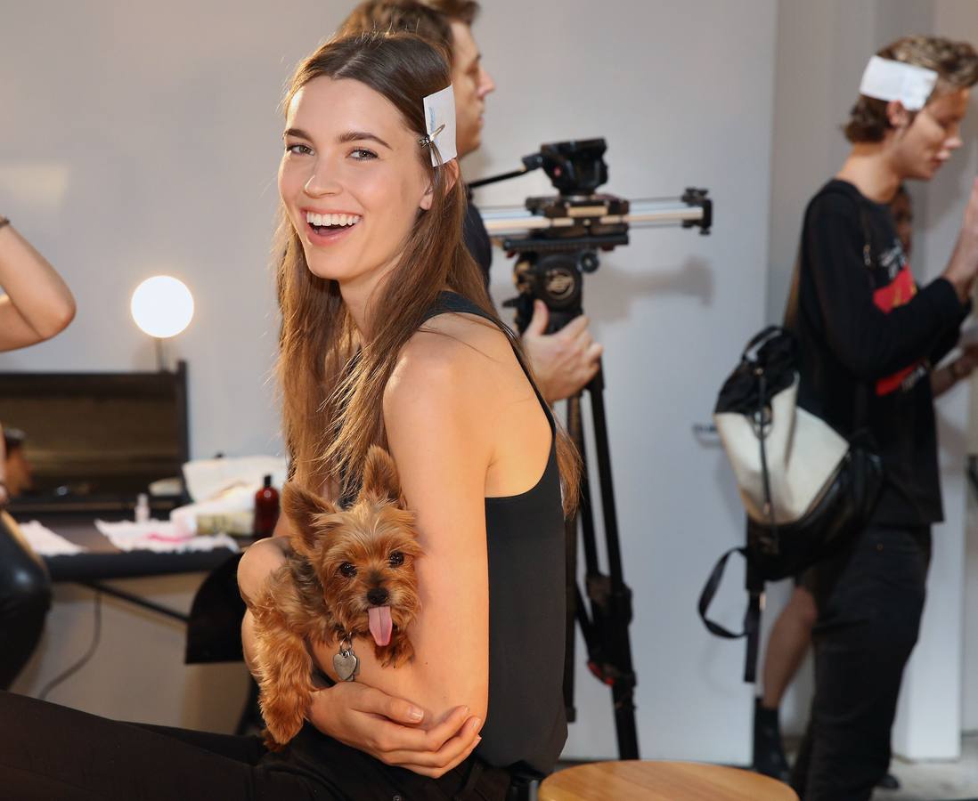 El backstage de las grandes pasarelas