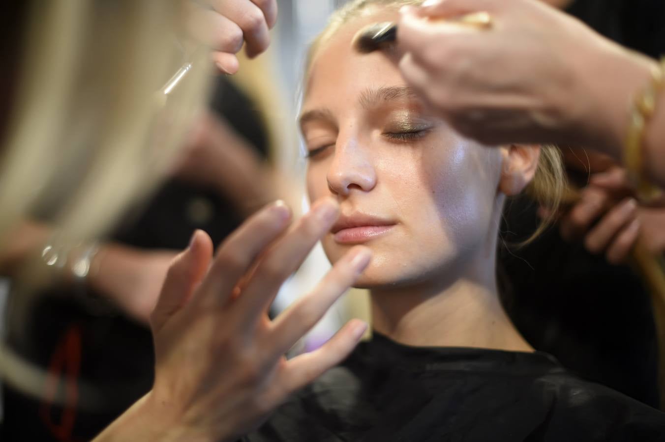 El backstage de las grandes pasarelas