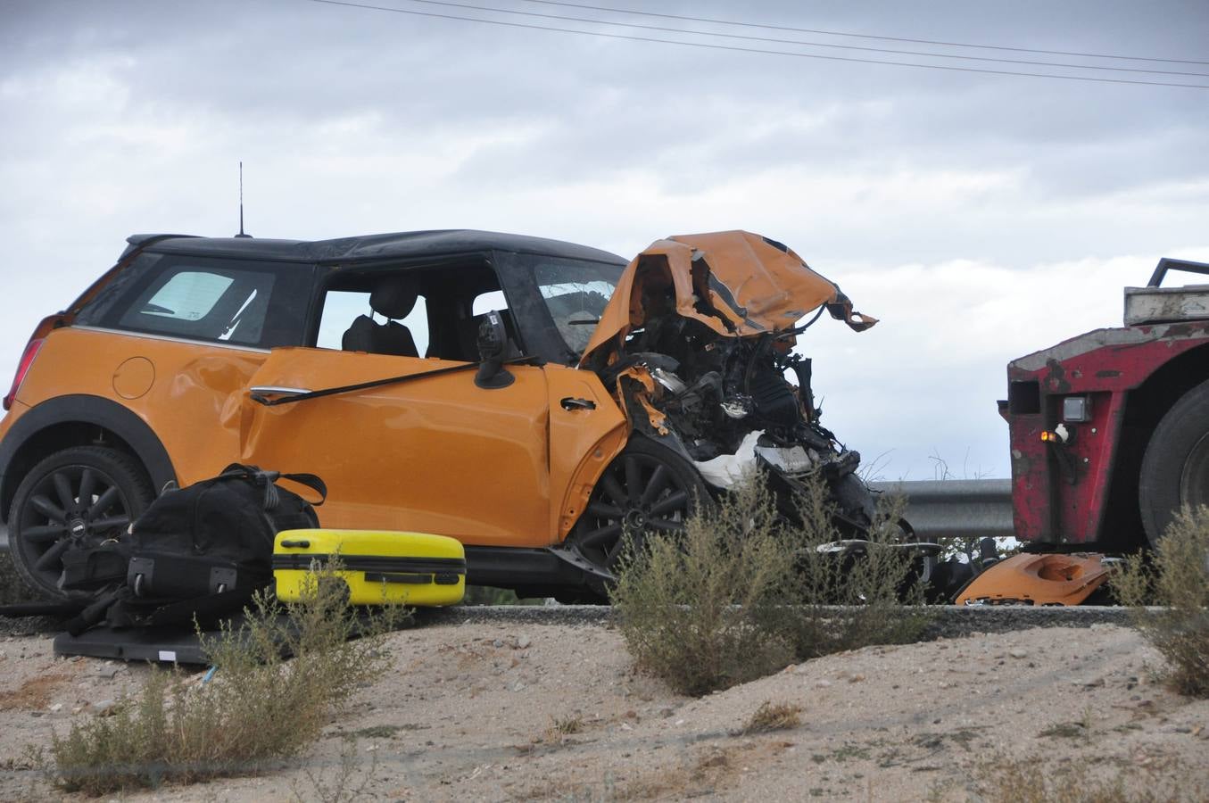 Una mujer fallecida y una herida grave en una nueva colisión múltiple en la A-6 a la altura de Medina del Campo