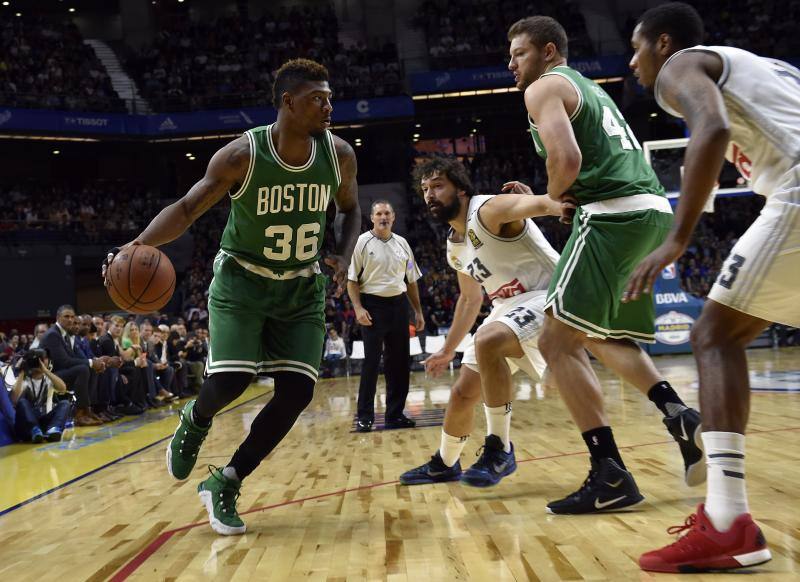 Las mejores imágenes del Real Madrid - Boston Celtics