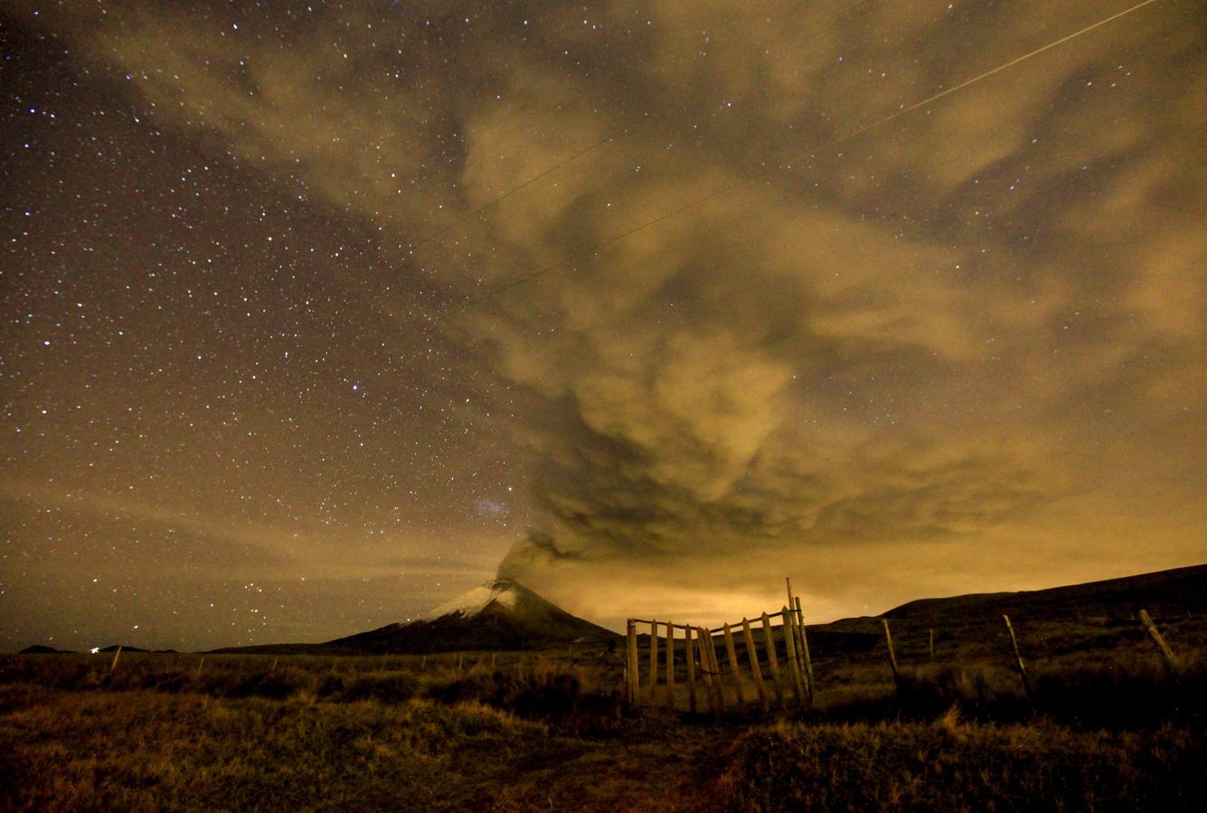 El volcán Cotopaxi