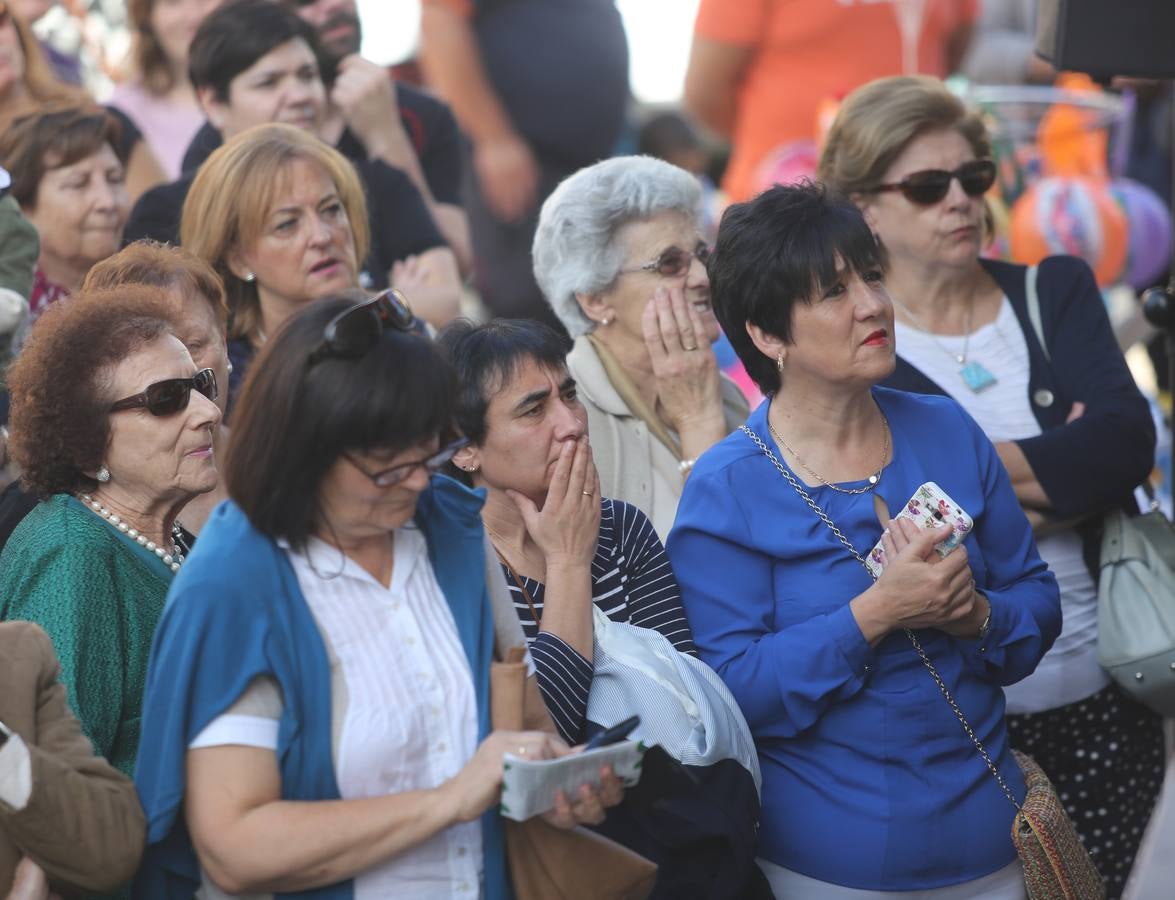 Nacho y Esther Manzano defienden el sabor asturiano en el Festival de la Manzana de Villaviciosa