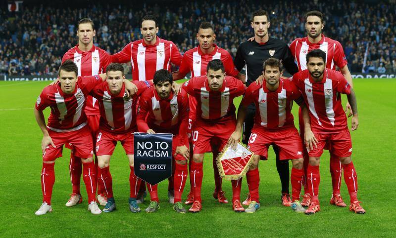 Las mejores imágenes del Manchester City - Sevilla