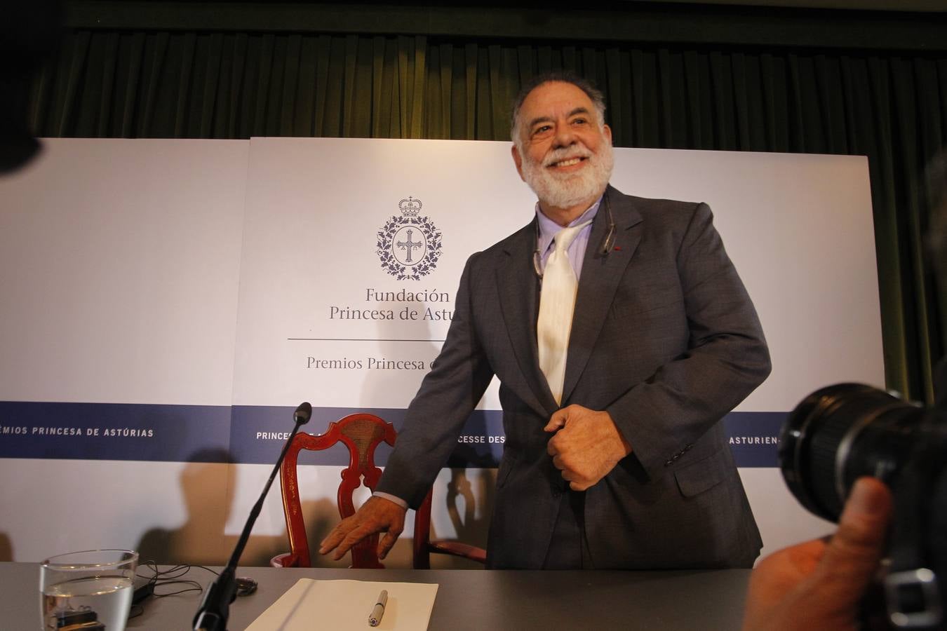 Premios Princesa de Asturias | Francis Ford Coppola se presenta ante los medios