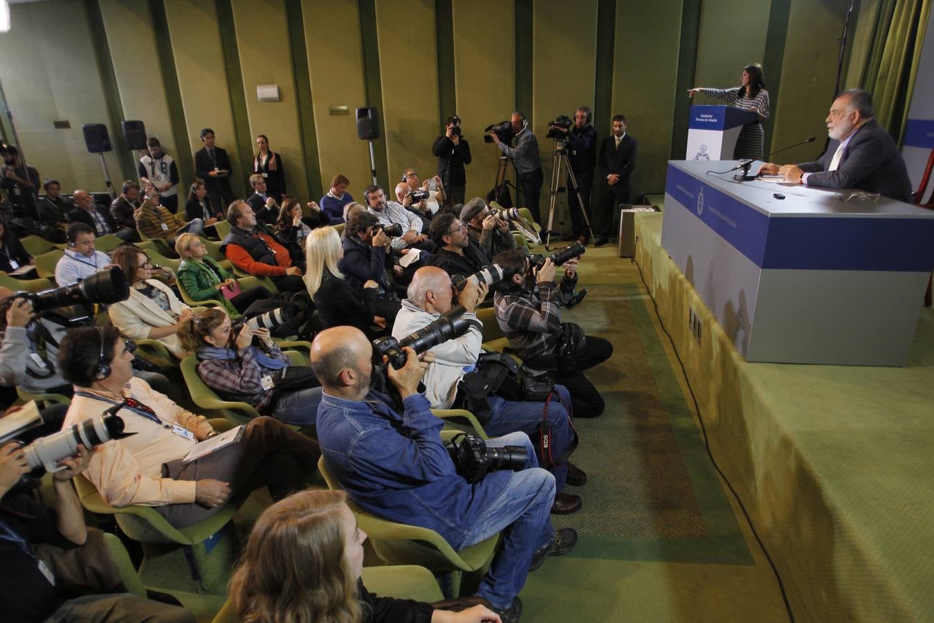 Premios Princesa de Asturias | Francis Ford Coppola se presenta ante los medios