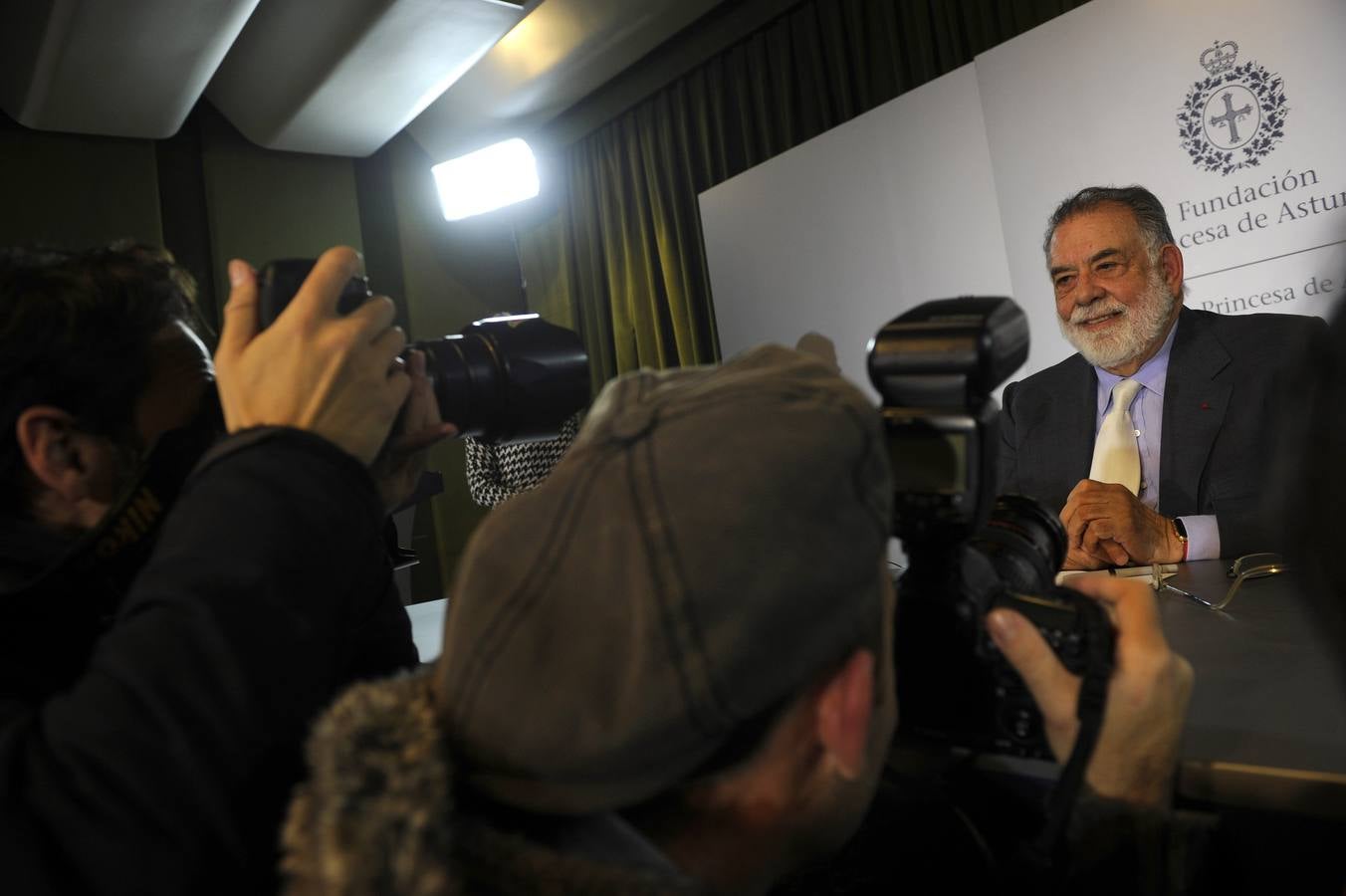 Premios Princesa de Asturias | Francis Ford Coppola se presenta ante los medios