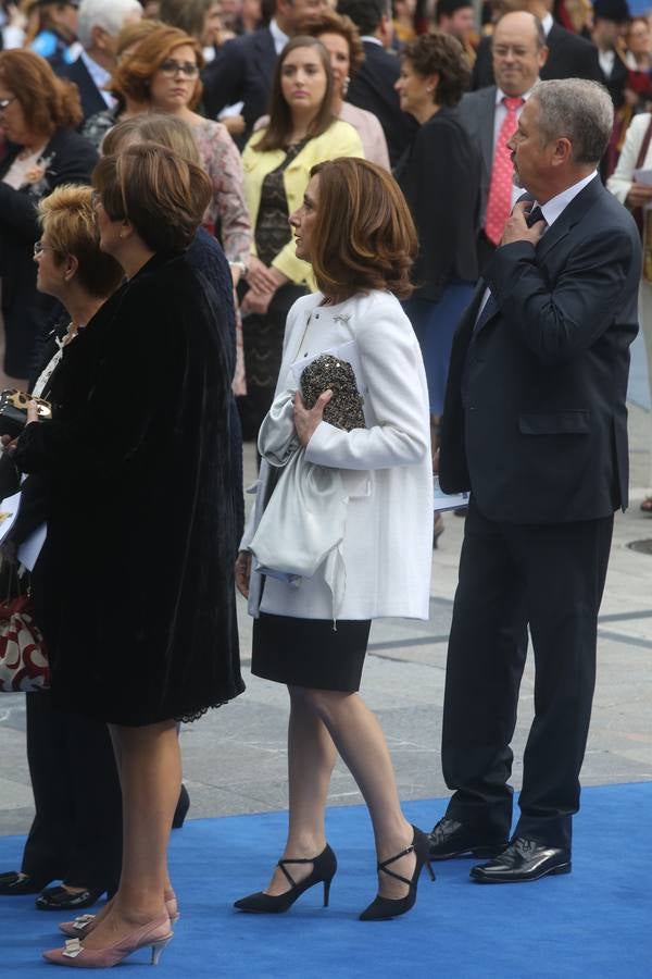 Premios Princesa de Asturias. Alfombra azul