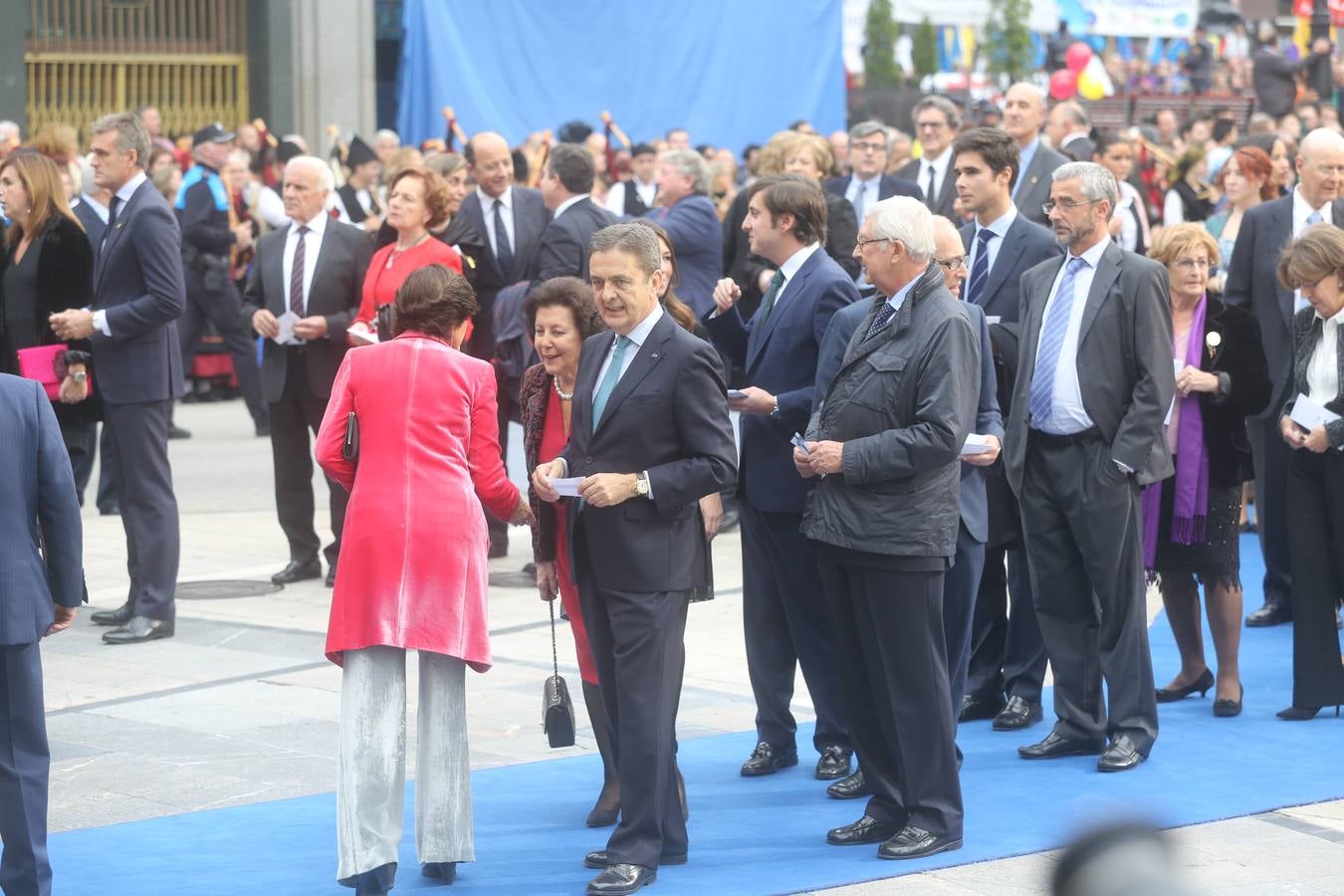 Premios Princesa de Asturias. Alfombra azul