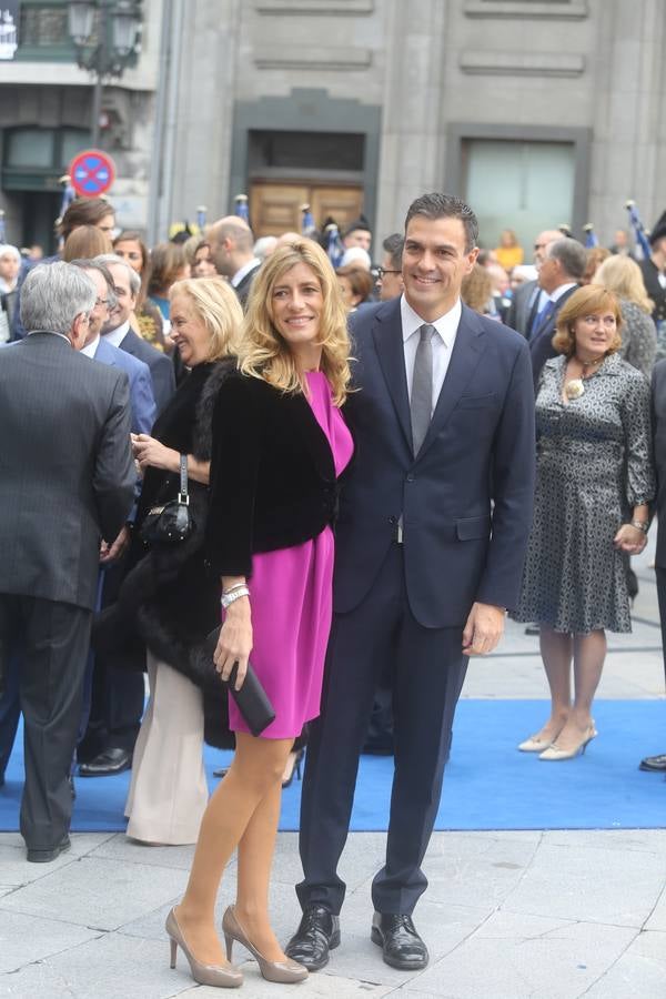 Premios Princesa de Asturias. Alfombra azul