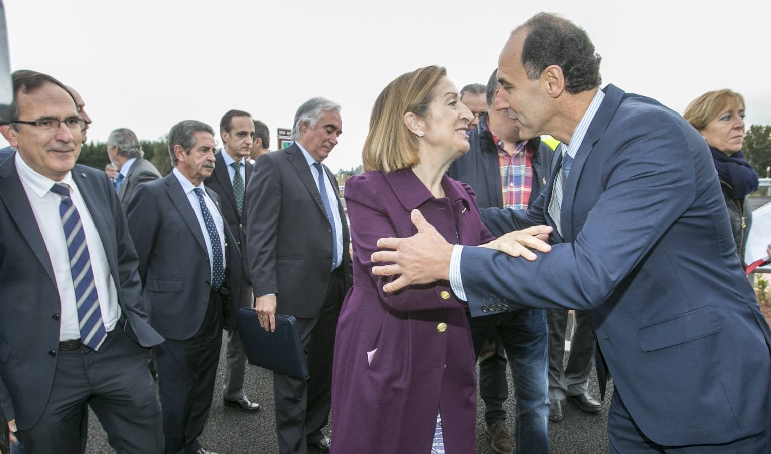 Inauguración de la autovía Solares-Torrelavega