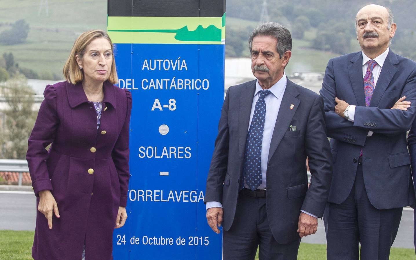 Inauguración de la autovía Solares-Torrelavega