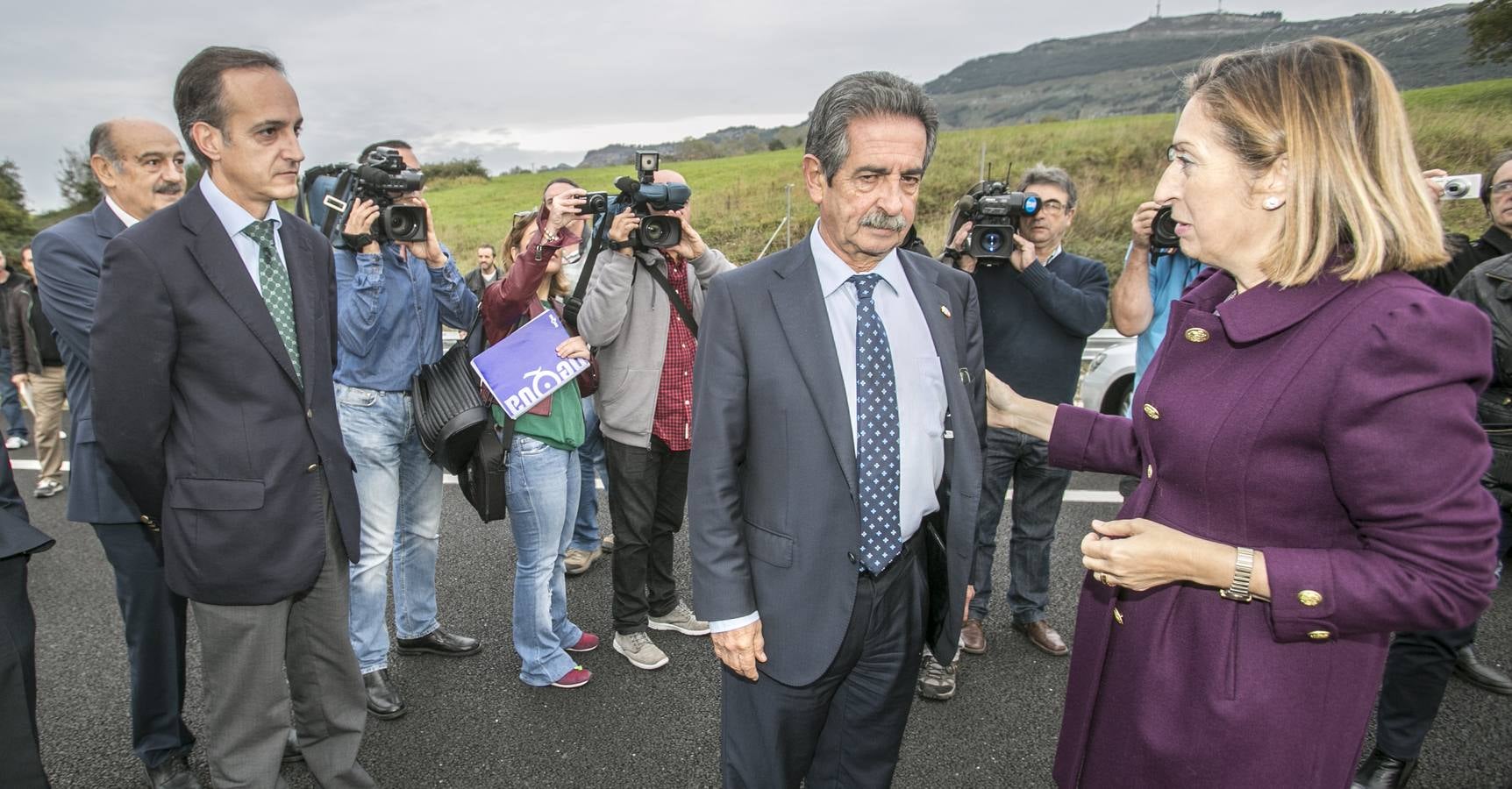 Inauguración de la autovía Solares-Torrelavega