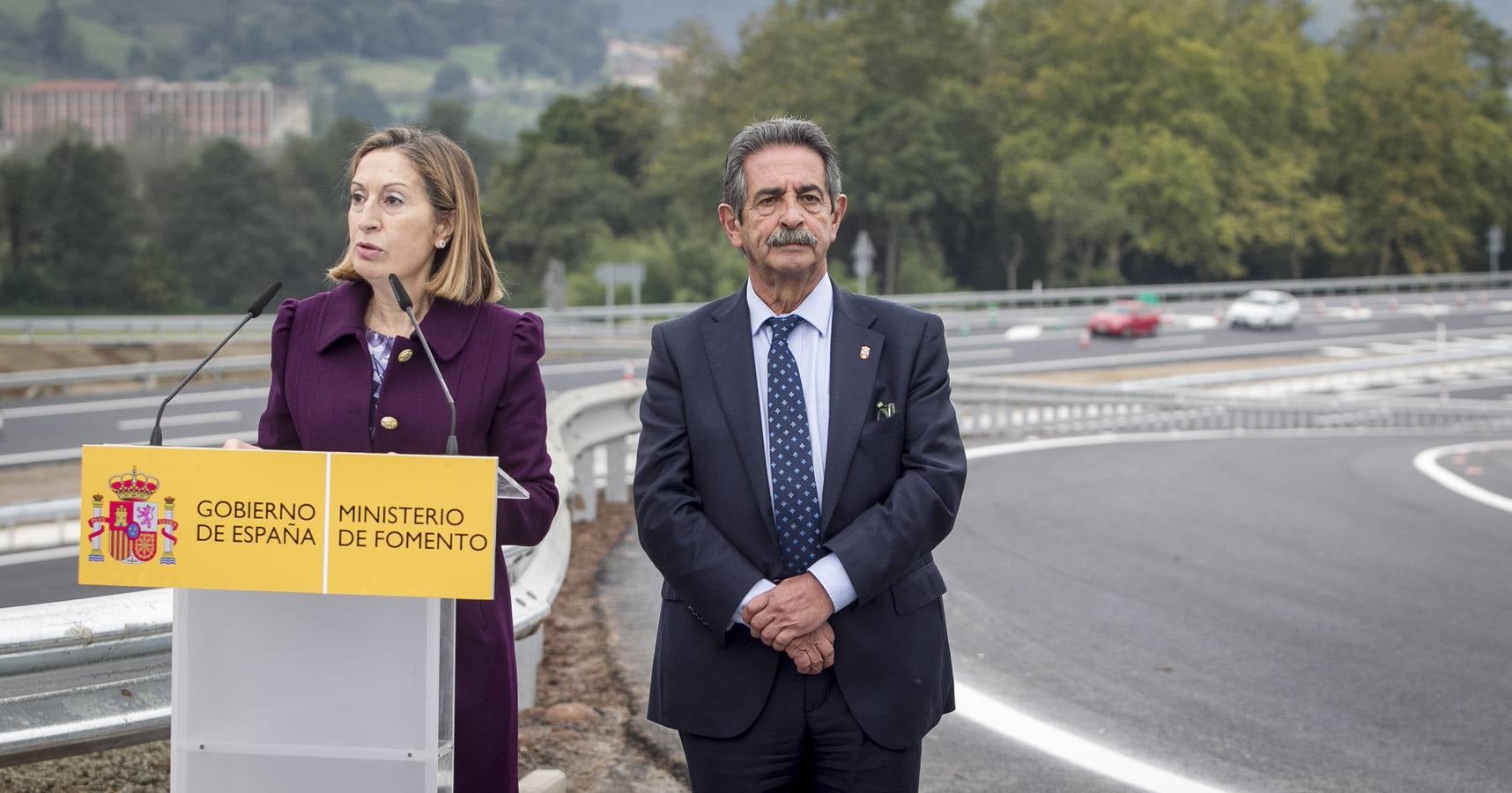 Inauguración de la autovía Solares-Torrelavega