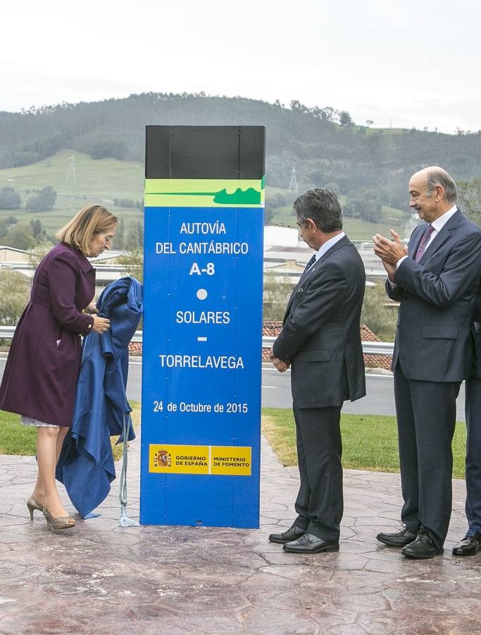 Inauguración de la autovía Solares-Torrelavega