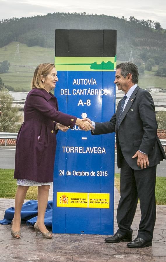 Inauguración de la autovía Solares-Torrelavega
