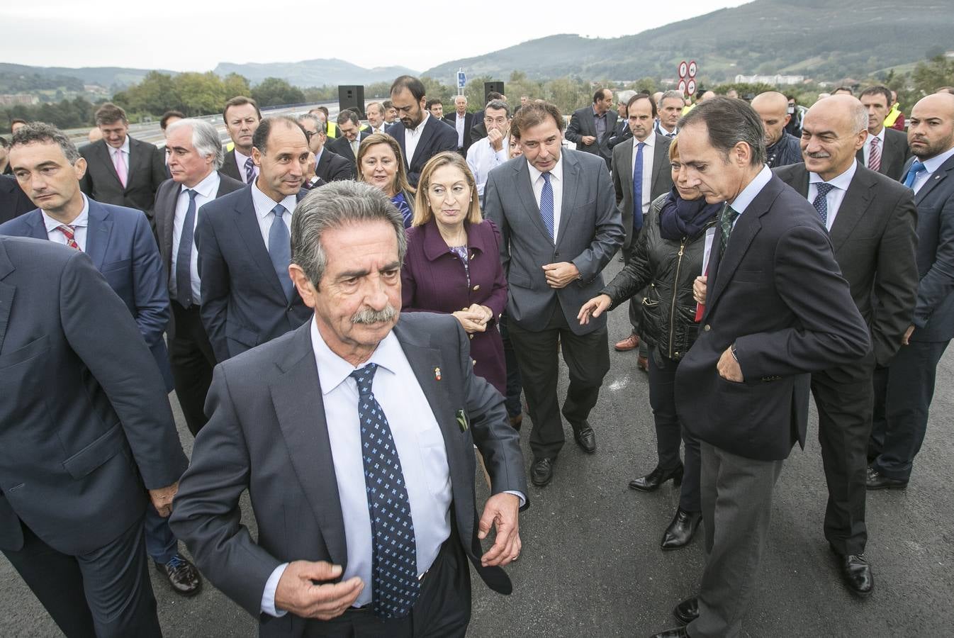 Inauguración de la autovía Solares-Torrelavega