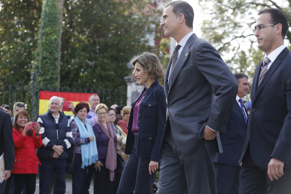 Premios Princesa | Los Reyes visitan Colombres