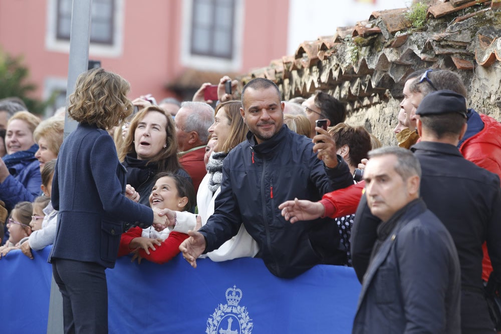 Premios Princesa | Los Reyes visitan Colombres