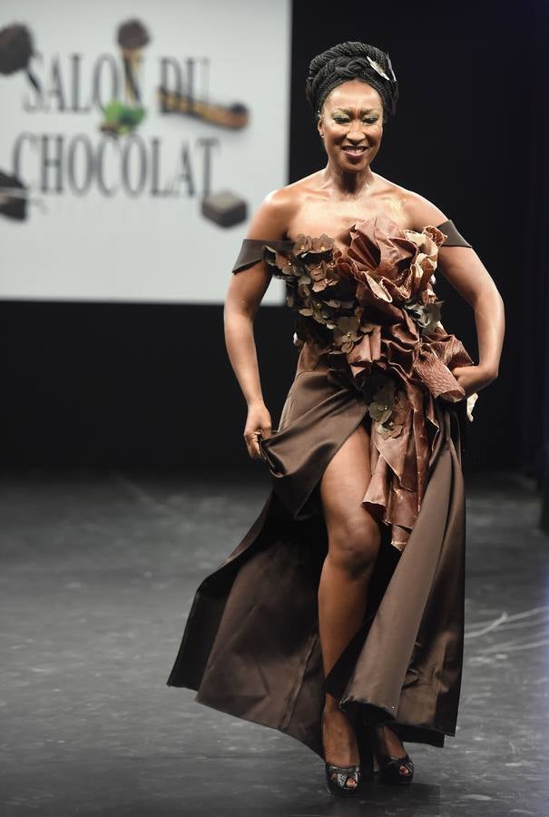 Desfile de moda de chocolate