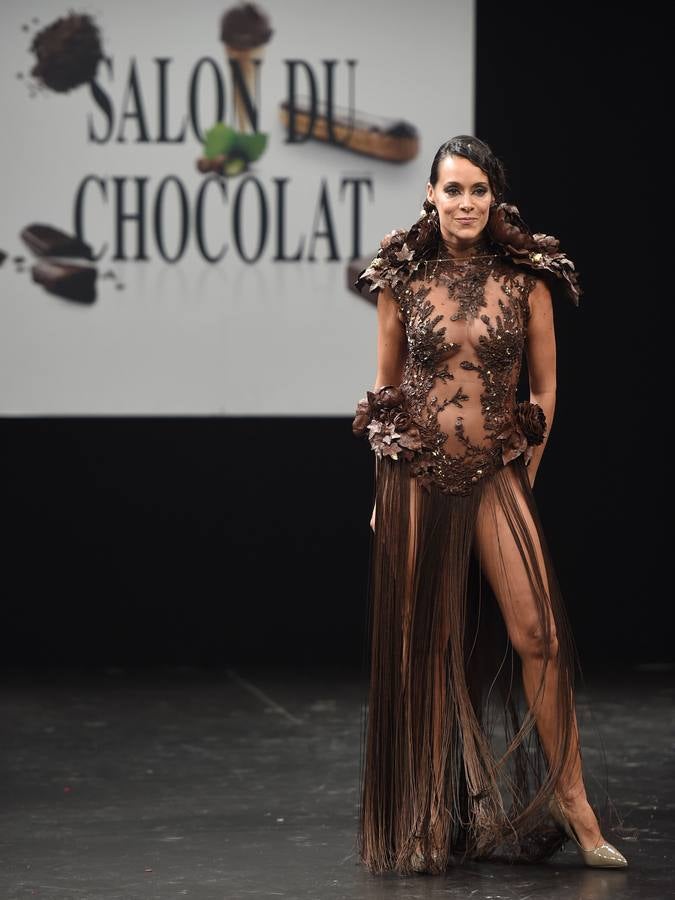 Desfile de moda de chocolate