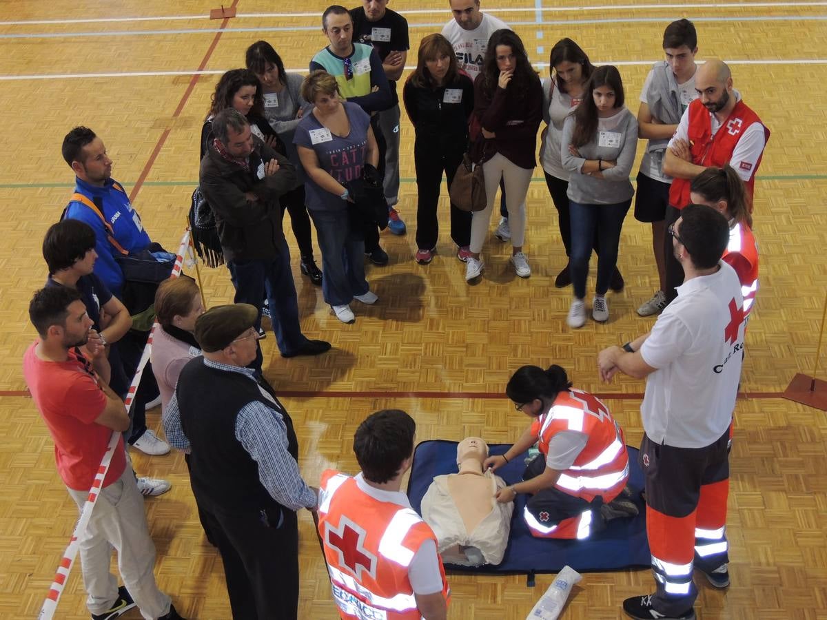 Simulacro de emergencias ante catástrofes en Tineo