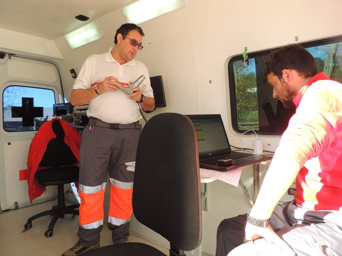 Simulacro de emergencias ante catástrofes en Tineo