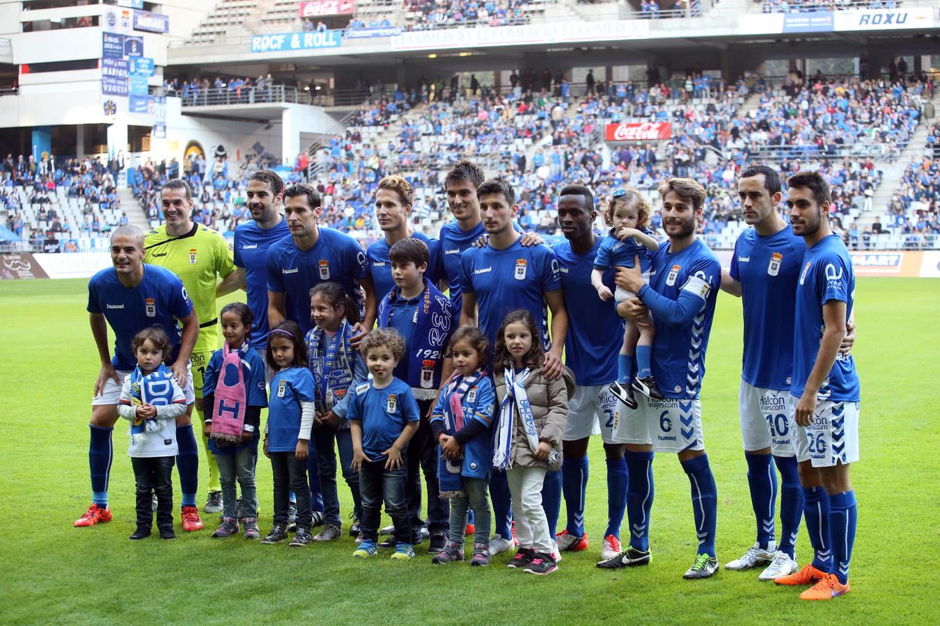 La victoria del Real Oviedo ante el Nástic, en imágenes