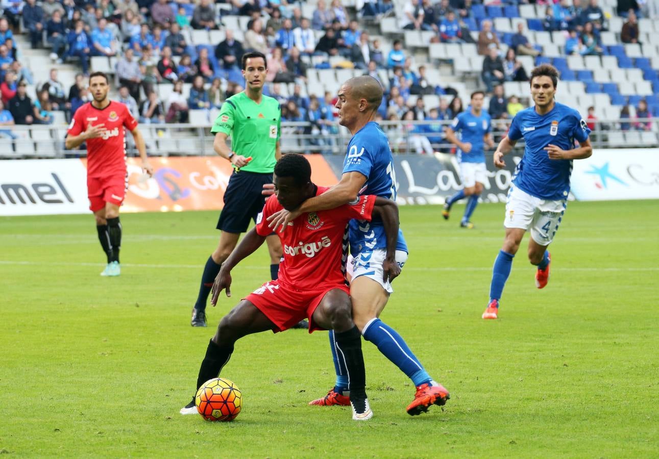 La victoria del Real Oviedo ante el Nástic, en imágenes