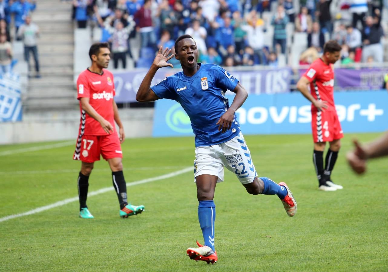 La victoria del Real Oviedo ante el Nástic, en imágenes
