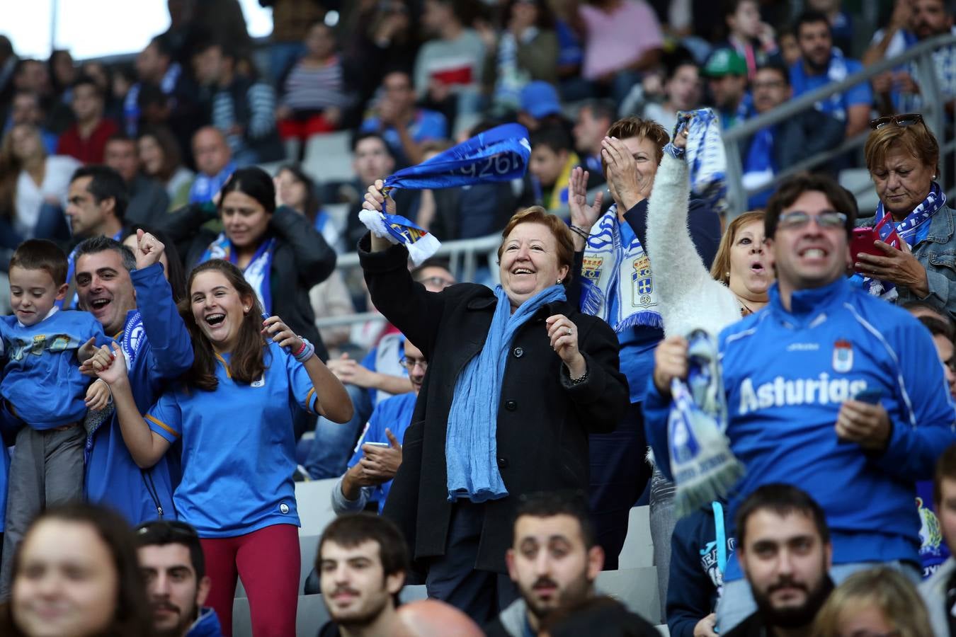 La victoria del Real Oviedo ante el Nástic, en imágenes