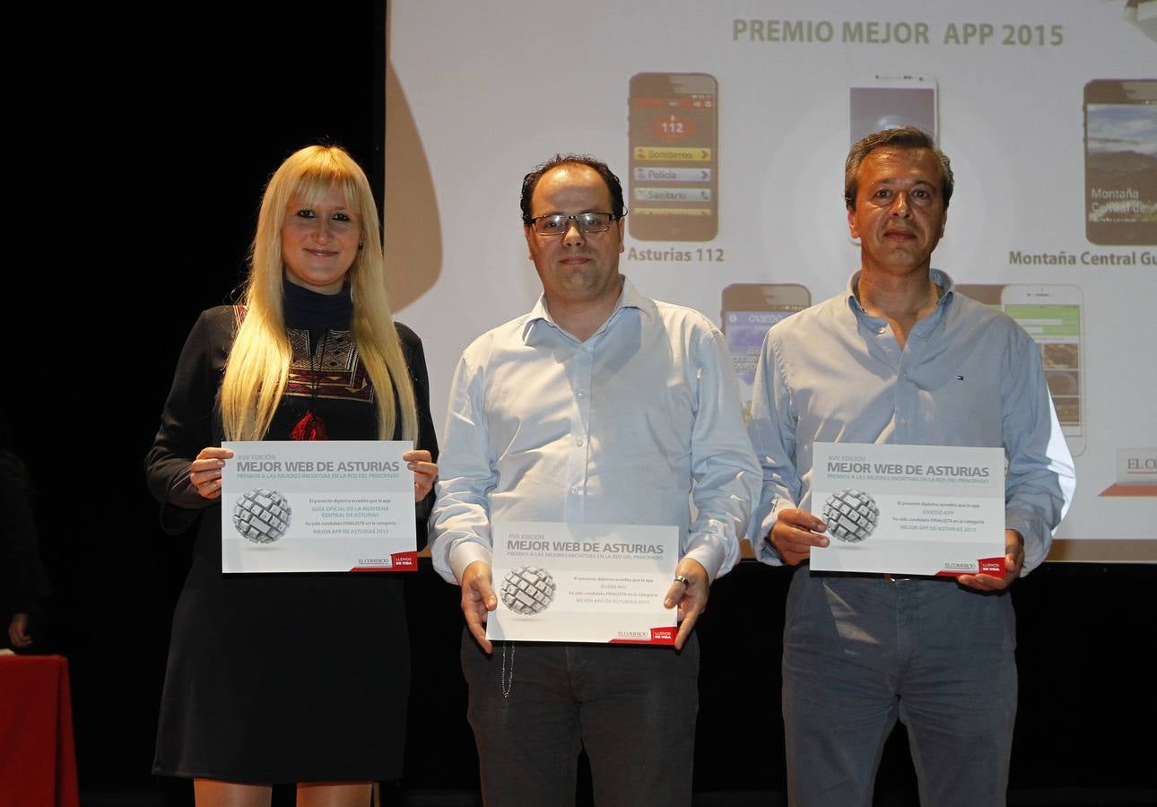 Finalistas Premio Mejor APP de Asturias 2015: Montaña Central Guía Oficial, Bubbling y Oviedo APP