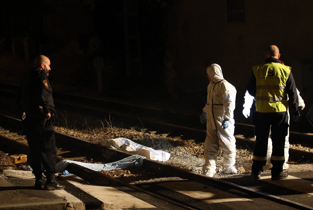 Muere arrollada por un tren en Colloto